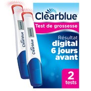 Clearblue Test de Grossesse Ultra Précoce Digital, 2 tests