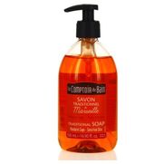 Comptoir du bain savon traditionnel de marseille mandarine sauge 500 ml