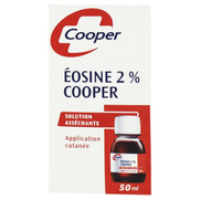 Cooper Eosine Solution Asséchante 2%, 50 ml