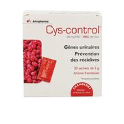 Cys control 36mg sachet 5g 20