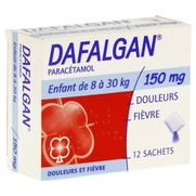 Dafalgan 150 mg, 12 sachets