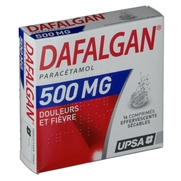 Dafalgan 500 mg, 16 comprimés effervescents sécables