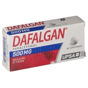 Dafalgan 500 mg, 16 comprimés