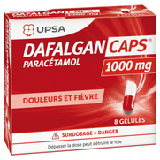 Dafalgancaps 1000 mg, 8 gélules