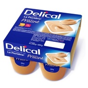 Delical Crème dessert HP HC La Floridine Praliné, 4 x 200 g