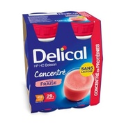 Delical HP HC Boisson Conentré Fraise, 4 x 200 ml