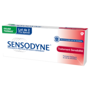 Dentifrice Sensodyne Traitement Sensibilité, 2 x 75 ml