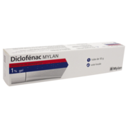 Diclofenac mylan 1 %, 50 g de gel