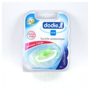 Dodie color line sucette orthodontiq silicone 1age