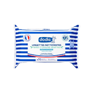 Dodie Lingettes Nettoyantes Dermo-Apaisante 3 en 1, x70