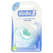 Dodie sucette anatomique silicone message 1age