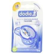 Dodie sucette physiologique silicone +6 mois p35