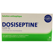 Dosiseptine 0,05 %, 10 x 5 ml de solution pour application