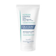 Ducray Hidrosis Control Crème Anti-Transpirante Visage-Mains-Pieds, 50 ml