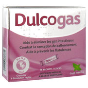 Dulcogas 125 mg stick, x 18
