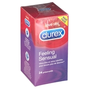 Durex feeling sensual préservatif, x 24