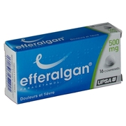 Efferalgan 500 mg, 16 comprimés