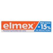 Elmex protection caries dentifrice, 75 ml