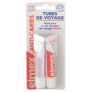 Elmex dentifrice format voyage - 2 x 12 ml