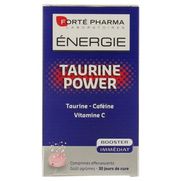 Forté pharma energie taurine power 30 comprimés