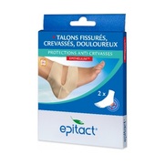 Epitact Protection anti-crevasses Talons fissurés crevassés douloureux, x 2