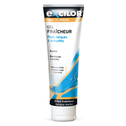 Excilor gel fraîcheur pieds fatigués et échauffés, 125 ml