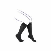 Chaussettes Fast Laine Femme C2 Torsades noir Taille 1 Long    