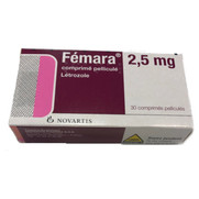 Femara 2,5 mg, 30 comprimés pelliculés