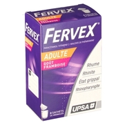 Fervex adultes framboise, 8 sachets