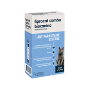 Fiprocat Combo pipettes Protection contres les puces et les tiques, 3 pipettes de 0,50 ml