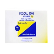 Fixical vitamine d3 1000 mg/800 ui, 90 comprimés à sucer