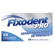 Fixodent nettoyant fixodent pro fraîcheur longue durée - 88 comprimés