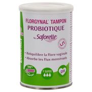 Saforelle florgynal super avec applicateur - 9 tampons