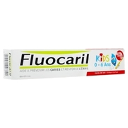 Fluocaril Kids Gel Dentifrice Fraise 0-6 Ans, Tube de 50 ml