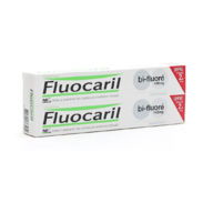 Flurocaril Bi-Fluor 145 mg Pâte Dentifrice Blanche, 2 x 75 ml