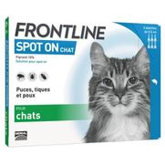 Frontline chat spot-on - 4 pipettes de 0.5ml