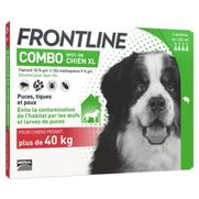 Frontline combo chien xl anti-puces et tiques - 6 pipettes