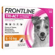 Frontline tri-act chien s 5-10 kg bte3