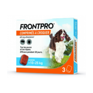 Frontpro Chien 68mg L 10/25 kg, 3 comprimés