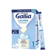 Gallia Calisma Pocket 1er Âge, 21 sachets de 5 doses prêtes à l'emploi