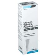 Glycerol/vaseline/paraffine arrow 15 %/8 %/2 %, 250 g de crème