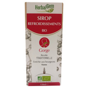 HerbalGem Sirop Refroidissement Bio, 150 ml