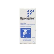 Hexomedine 1 pour mille, flacon de 45 ml de solution pour application locale