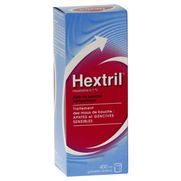 Hextril 0,1 %, flacon de 400 ml de solution pour bain de bouche