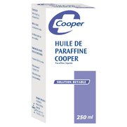 Huile de paraffine cooper, flacon de 250 ml de solution buvable