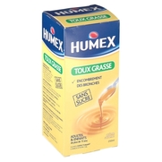 Humex 5 % adultes expectorant sans sucre, flacon de 250 ml de solution buvable