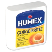 Humex gorge irritee lidocaine, 30 comprimés à sucer