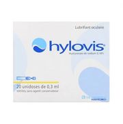 Hylovis solution ophtalmique unidose 0,3 ml, x 20