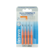 Inava Mono Compact Brossettes Interdentaires 1.2 mm, Boîte de 4