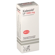 Kaleorid lp 1000 mg, 30 comprimés
